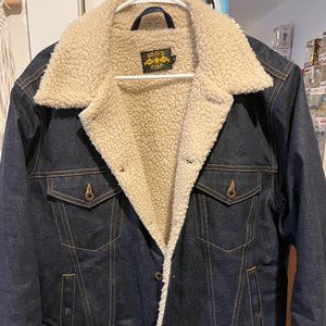 Brave Star Selvedge Ironside Sherpa 13.5oz 'Blue Collar' Cone Mills Men's L